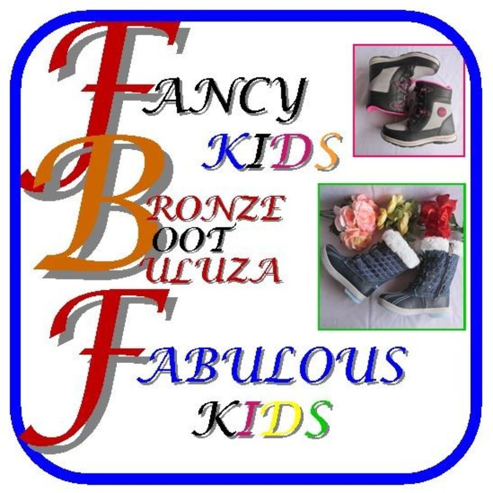 🎈🎈 FANCY BRONZE BOOT BULUZA KIDS - FANCY FABULOUS KIDS 🎈🎈